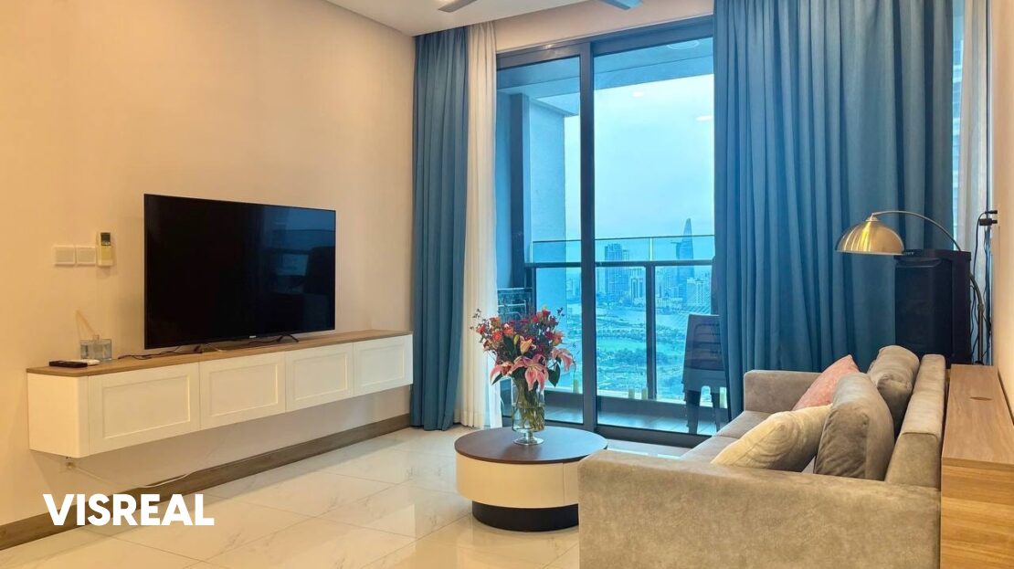 Golden House 2 Bedroom for Rent in Sunwah Pearl with river view