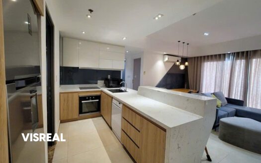 Modern high floor apartment 3BR for rent in Masteri Thao Dien