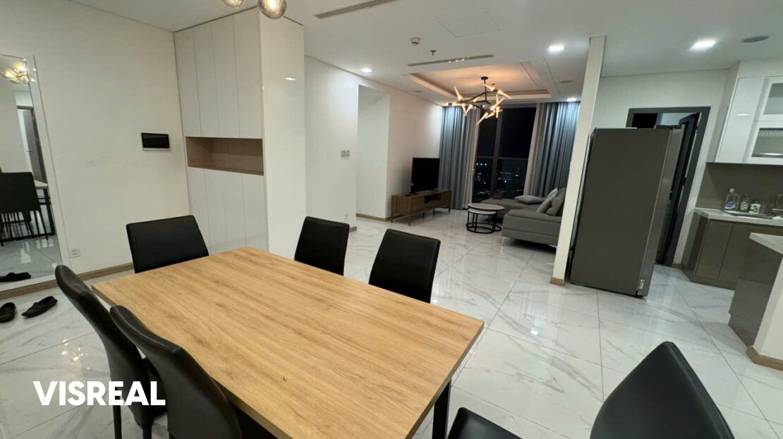 Landmark81 4 bedroom apartment for rent with a spacious 174m2