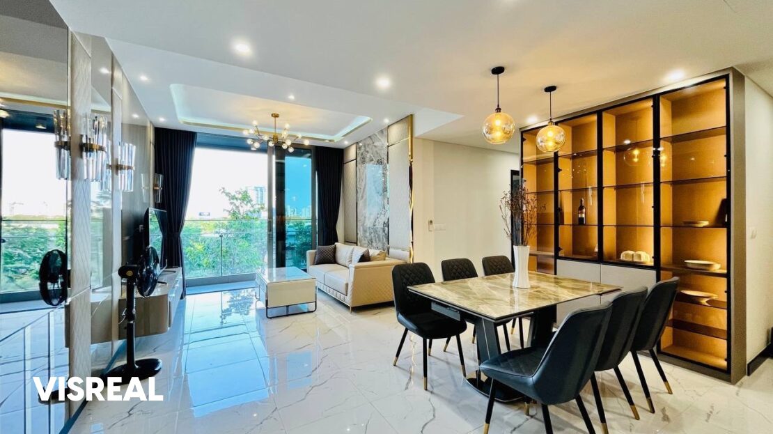 Low floor 2BR apartment for rent Empire City - Calm Living