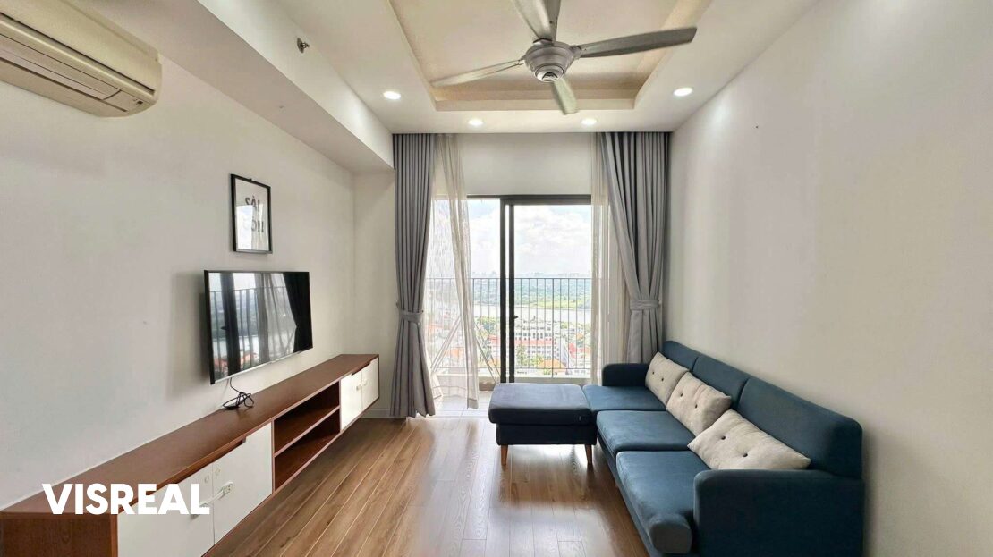 Masteri Thao Dien 2BR For Rent In T5 | High floor view