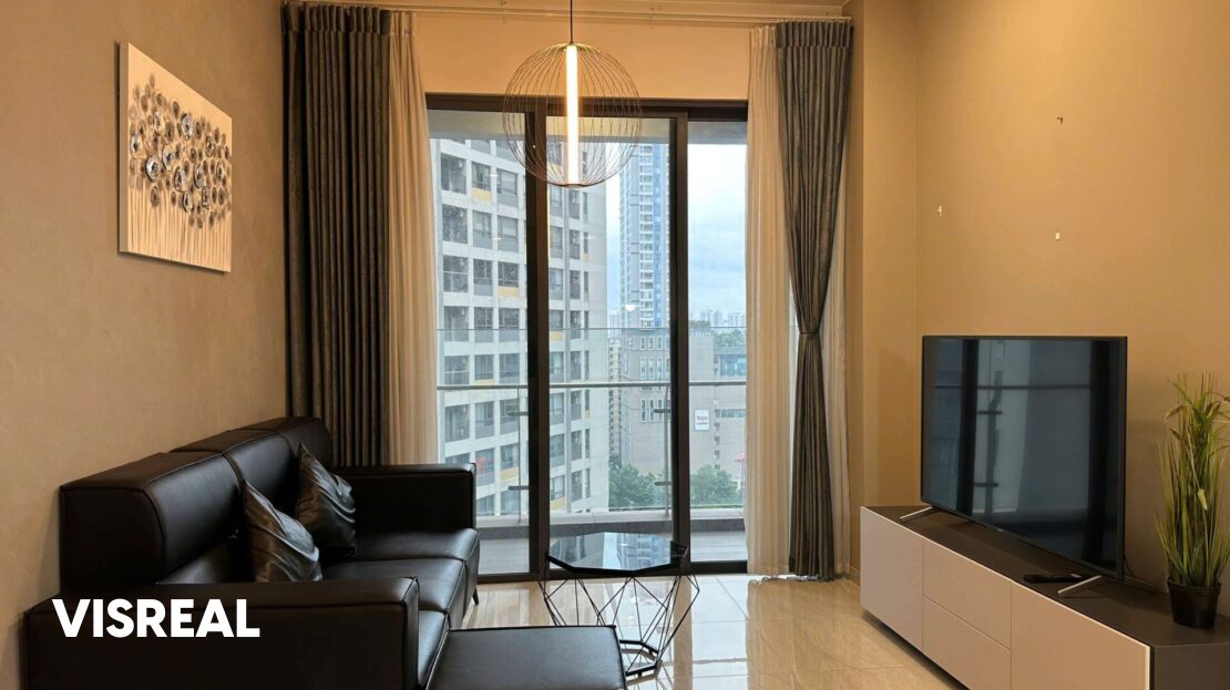 Prime D2 location for Modern 2BR apartment for rent Q2 Thao Dien