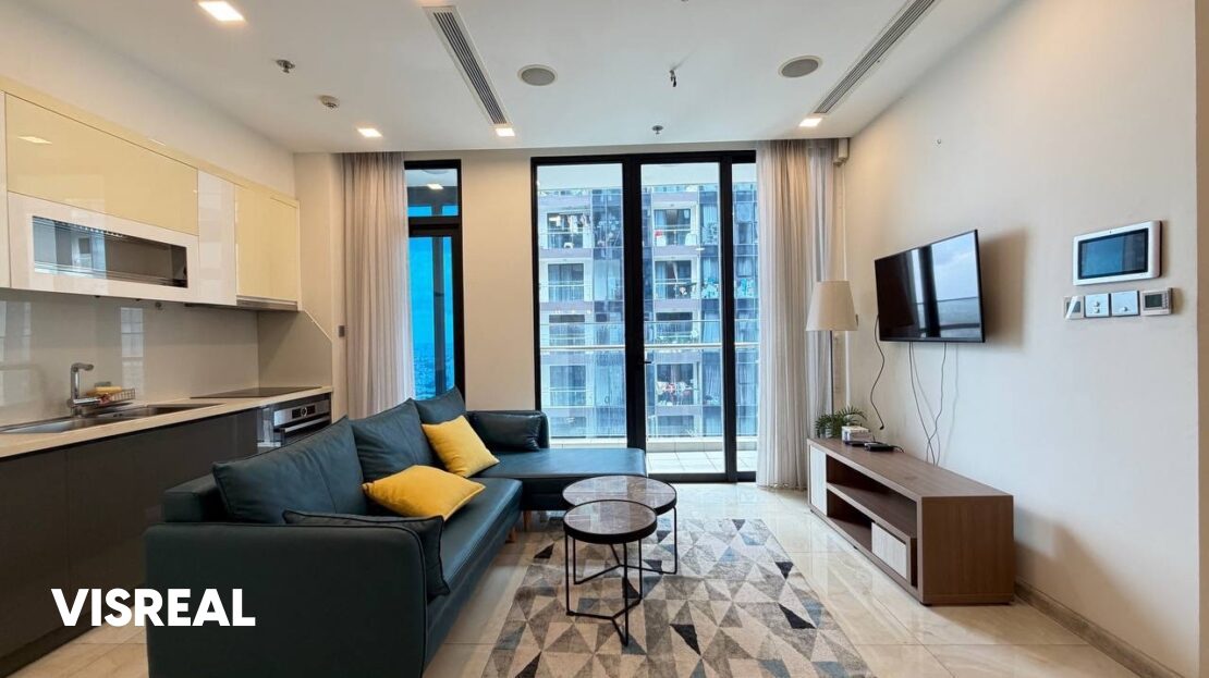 Modern 2BR Apartment Vinhomes Golden River | Spacious Living