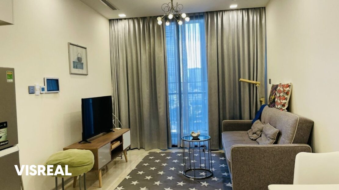 River view 1 bedroom for rent Vinhomes District 1 | Fully furnished