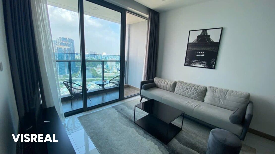 Spacious river view 2 bedroom apt in Sunwah Pearl for rent