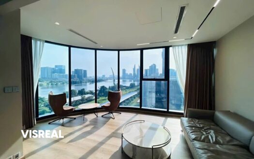 121m2 at river view 3BR apartment for rent Vinhomes Ba Son
