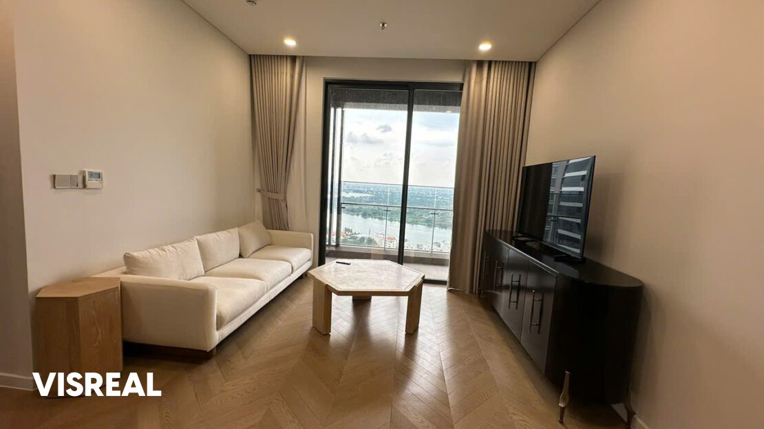 River view 3BR for rent Lumiere Riverside with fully furnished