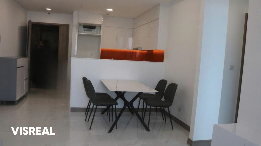 High floor ease in Sunwah Pearl 1BR condo for rent