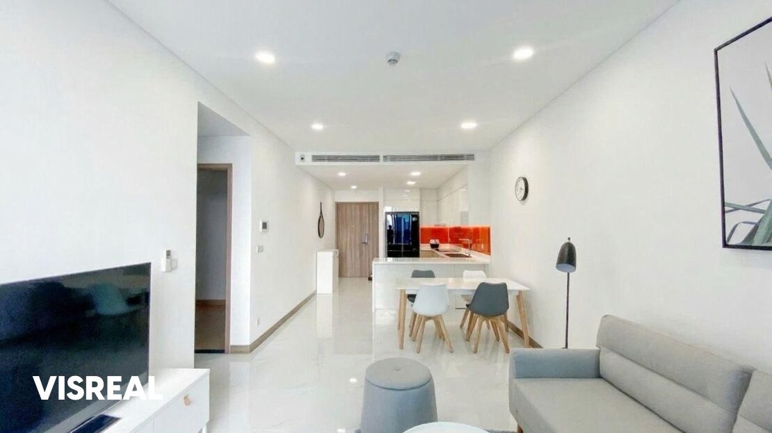 Spacious 104m2 Sunwah Pearl 2 bedroom property for rent