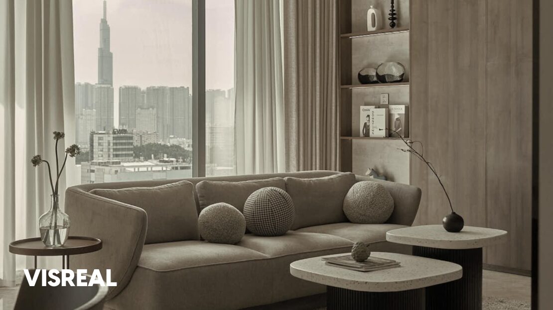 luxury 3 bedroom apartment for rent The Marq LM81 view