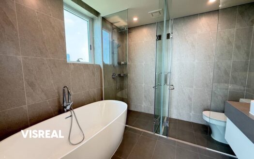 Unfurnished 4 bedroom for rent in Zeit Thu Thiem 181m² Space
