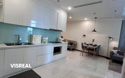 Vinhomes Central Park 2 bedroom for rent - modern & cozy apartment