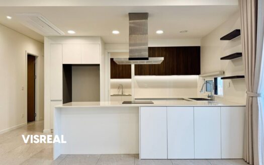 Open layout in Zeit Thu Thiem 4BR unfurnished apartment for rent