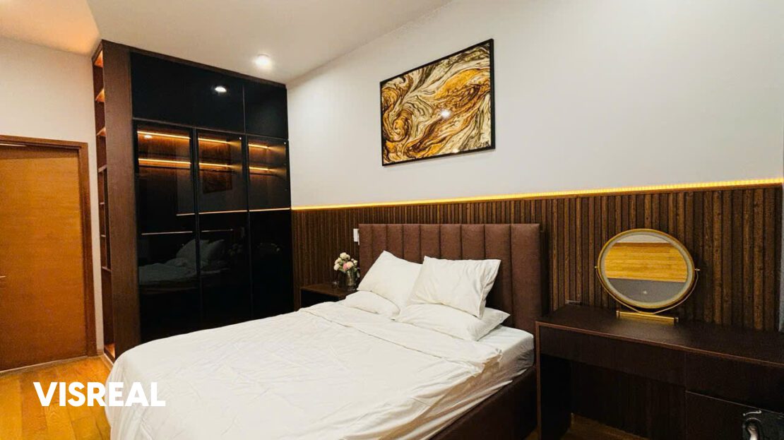 2 bedroom apartment for rent in Vista An Phu smart 2BR+1 layout
