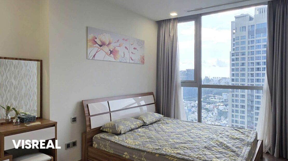 72m² high floor 2BR apartment for rent Vinhomes Central Park