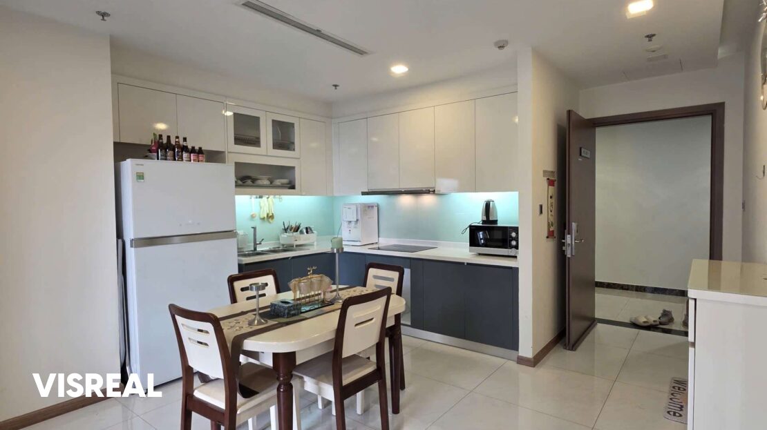 72m² high floor 2BR apartment for rent Vinhomes Central Park