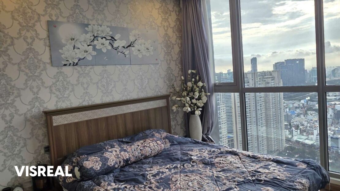72m² high floor 2BR apartment for rent Vinhomes Central Park