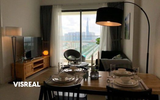 Modern 2BR for rent in Gateway Thao Dien Landmark 81 view