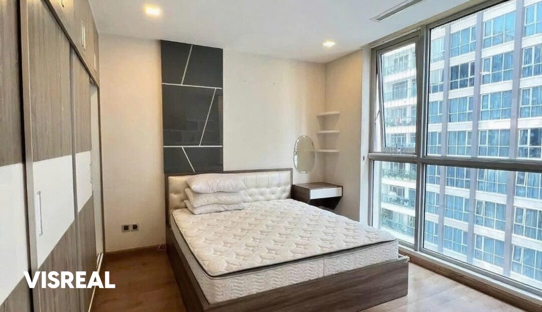 Modern 3 bedroom rental Vinhomes Central Park spacious 112m2