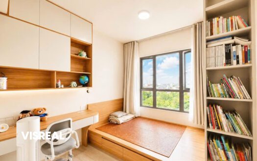 Palm Heights 3BR apartment for rent in An Phu cozy home