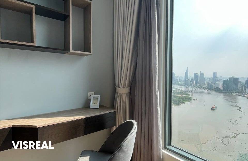 Sunwah Pearl 2BR for rent silver house SH.08 river view apartment