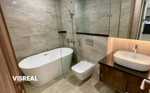 Thao Dien Green 2 bedroom for rent unfurnished with river view