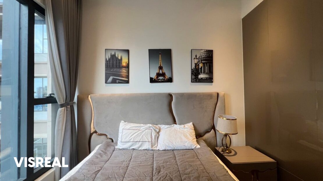 Cozy bedroom at 1 bedroom for rent in The Marq District 1