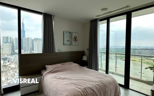 High floor Vinhomes Ba Son 3 bedroom for rent river view