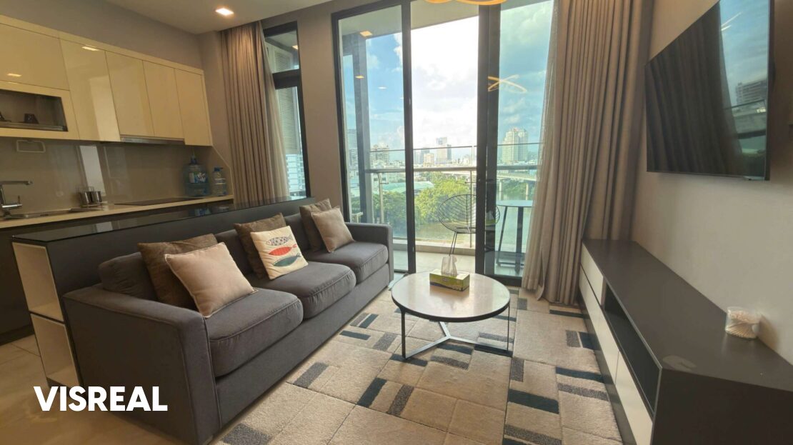 2 Bedroom for Rent Aqua 3 Vinhomes Golden River – Fully Furnished Home with Bathtub