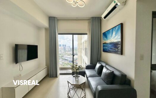 2 bedroom rental in Tower 1 Masteri Thao Dien with a high floor bright
