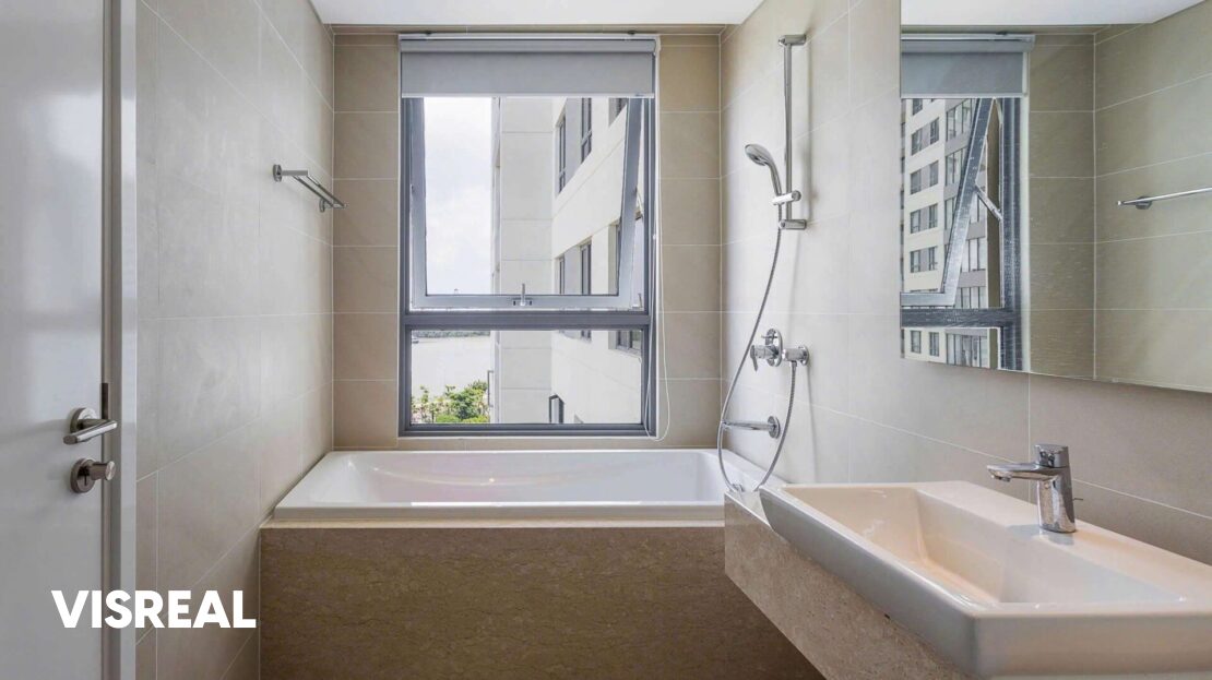 diamond island 2 bedroom condo for rent with ensuit bathtub