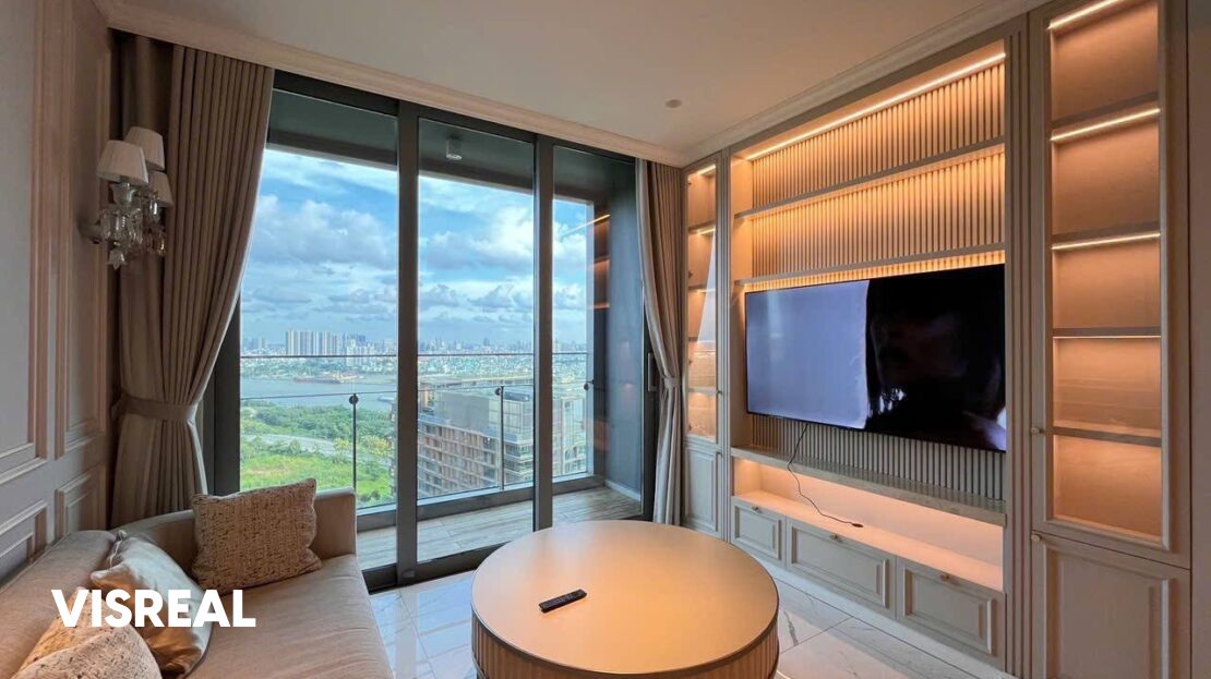 Empire City Tilia 2BR for rent river view – Premium high-floor living