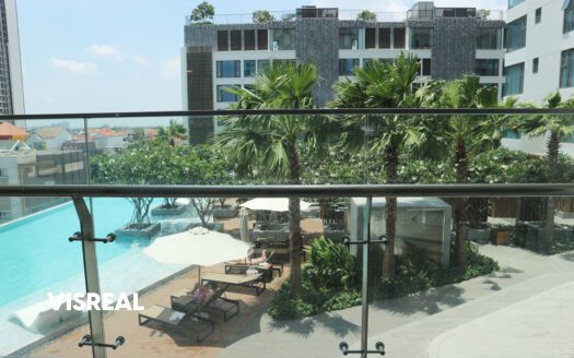 Furnished 2 bedroom for rent in Gateway – Low floor 99m² with pool view – photo 5