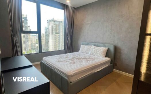 Lumiere 2 bedroom apartment for rent in West Tower modern living with city view