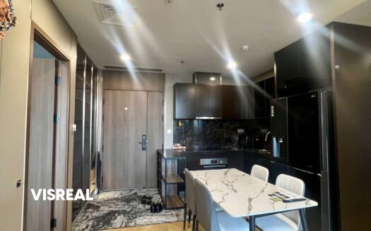 Lumiere 2 bedroom apartment for rent in West Tower well equipped kitchen