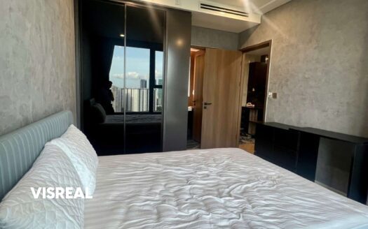 Lumiere 2 bedroom apartment for rent in West Tower cozy master bedroom