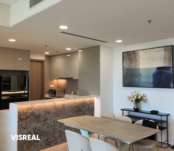 Luxury 3BR for rent in The River Thu Thiem – 135m² with River & Landmark 81 View – photo 4
