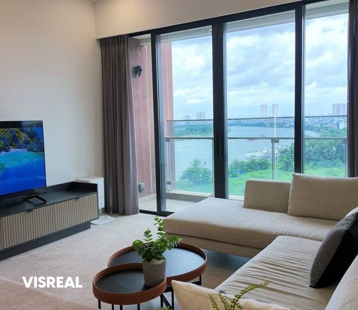 Luxury 3BR for rent in The River Thu Thiem – 135m² with River & Landmark 81 View