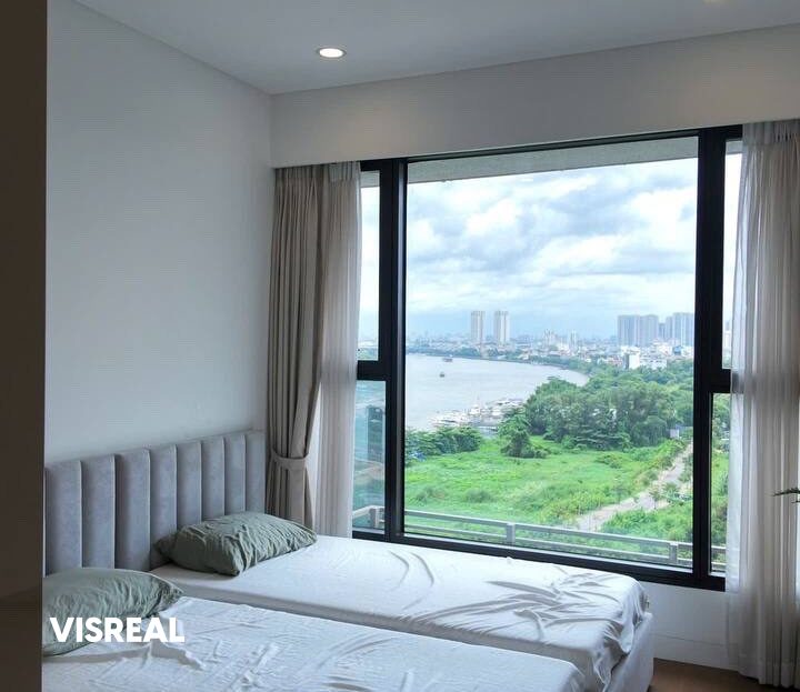 Luxury 3BR for rent in The River Thu Thiem – 135m² with River & Landmark 81 View