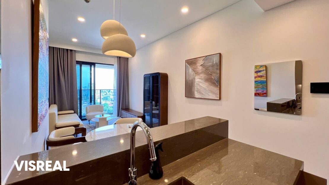Modern 2BR for rent The Marq District 1 – 74m² with Bathtub – photo 3