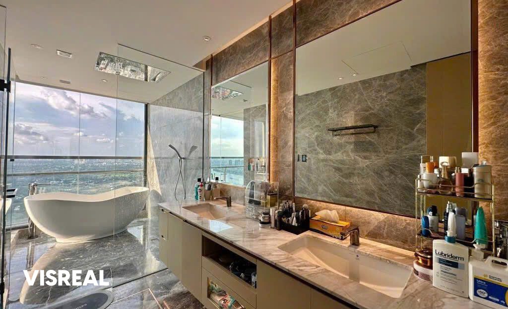 Pethouse for rent at Aspe Gateway Thao Dien 600m2 river view with private pool