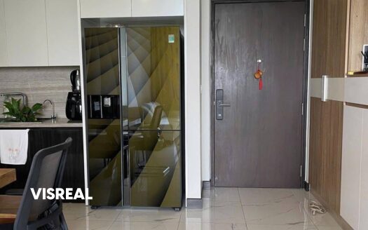 Semi furniture 2BR rental at Empire City with 93m² open living space