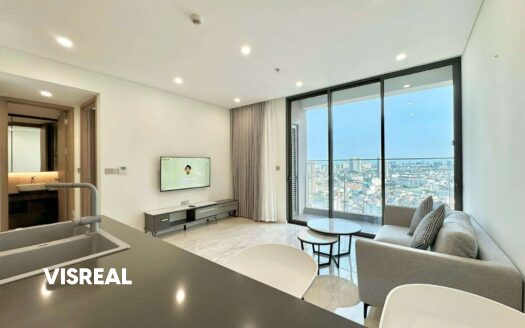 Thao Dien Green 1BR condo for rent - newly furnished and open city view