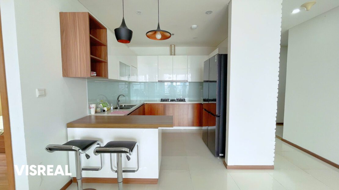 Thao Dien Pearl 3 bedroom apartment for rent – 134.5m² high floor with city view