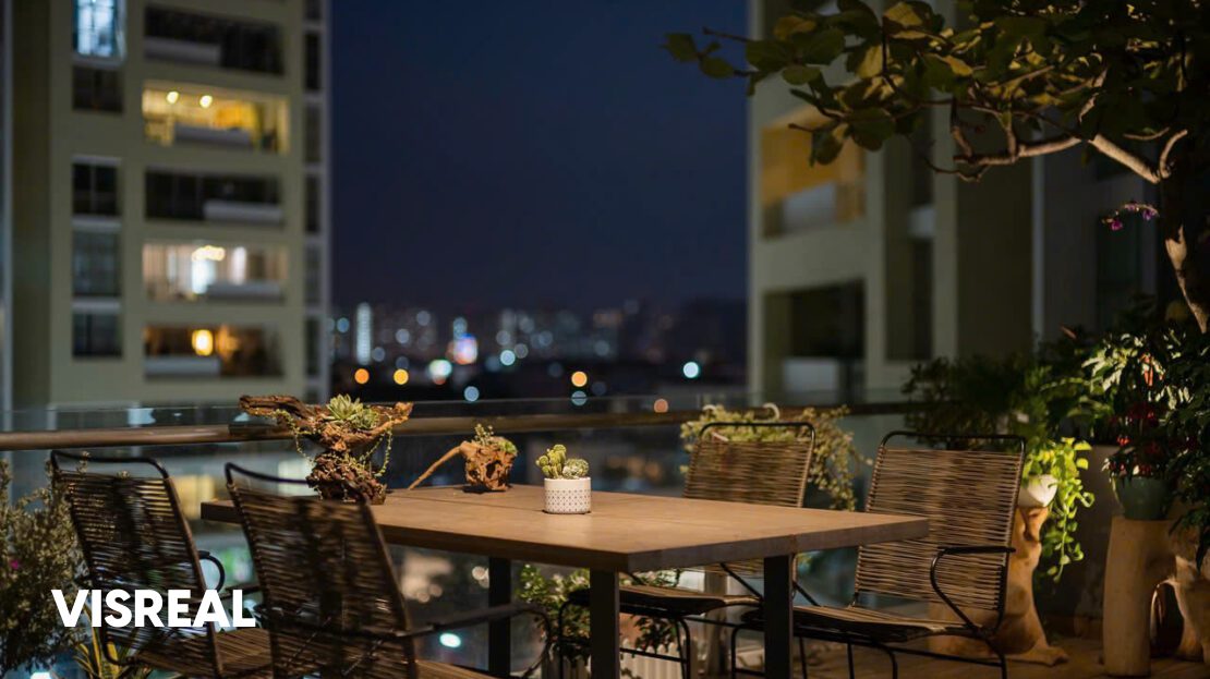 The Estella 3BR apartment for rent with modern interior and big balcony