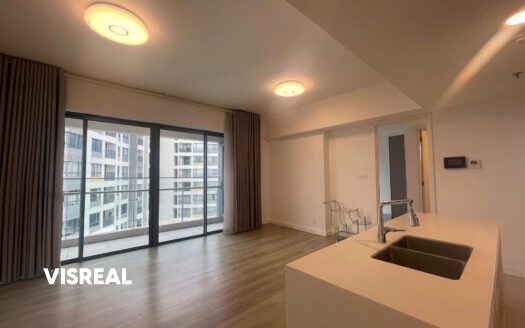 Unfurnished 2 bedroom for rent Gateway Thao Dien – 90m² High-floor internal view