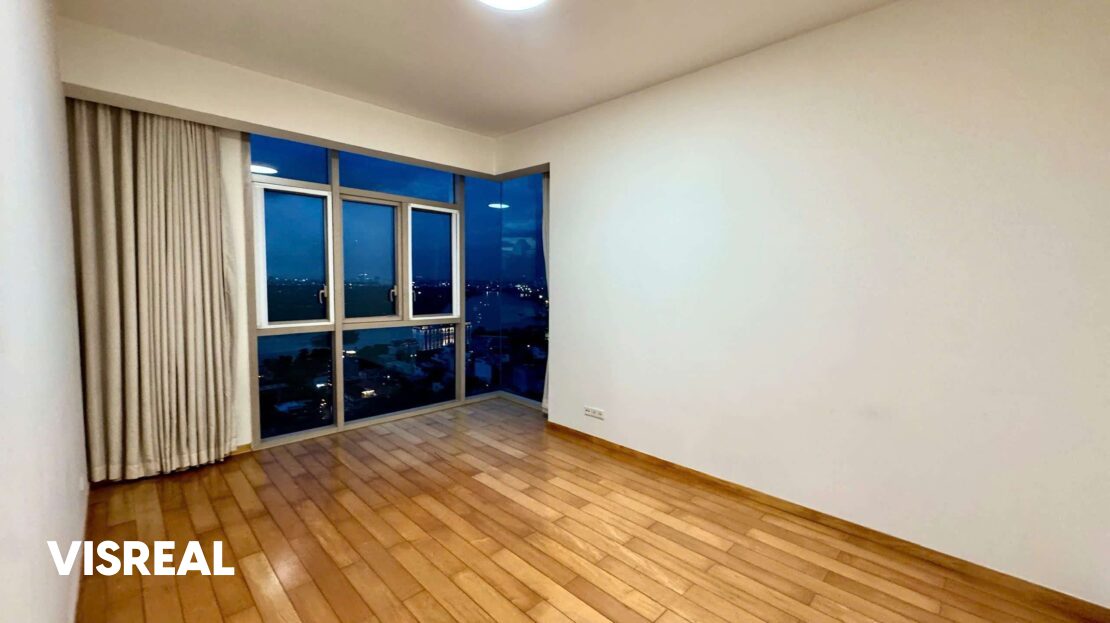 Unfurnished 4 bedroom for rent Vista An Phu – 173m² river view on high floor