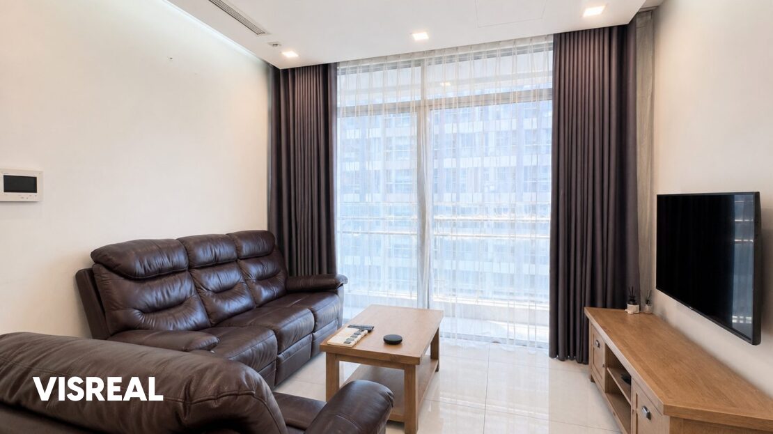 Vinhomes Central Park 4 bedrooms for rent good price with high-floor river view