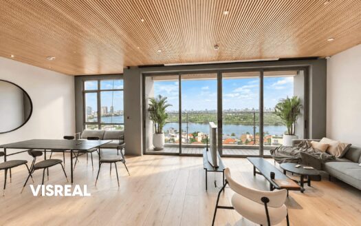 Large 3 bedroom for rent at Nassim Thao Dien – Bathtub with a view