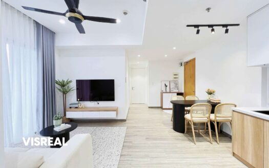 Bright 2 Bedroom Apartment for Rent Masteri Thao Dien – Clean Modern Interior